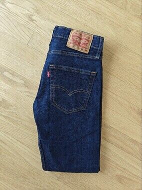 Levi's Men's Deep Indigo Slim Straight Jeans 31 X 32